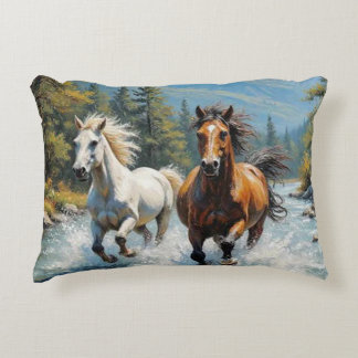 Horses    decorative cushion