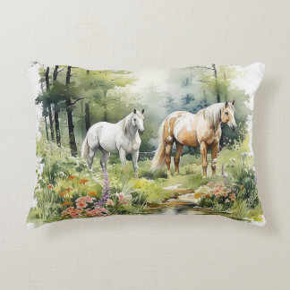Horses    decorative cushion