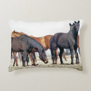 HORSES DECORATIVE CUSHION