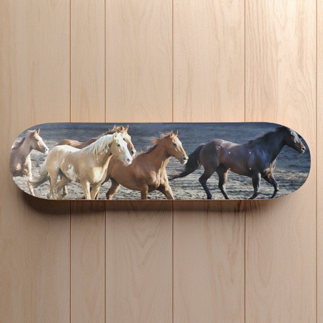 Horses Galloping in Surf Skateboard (Creator Uploaded)