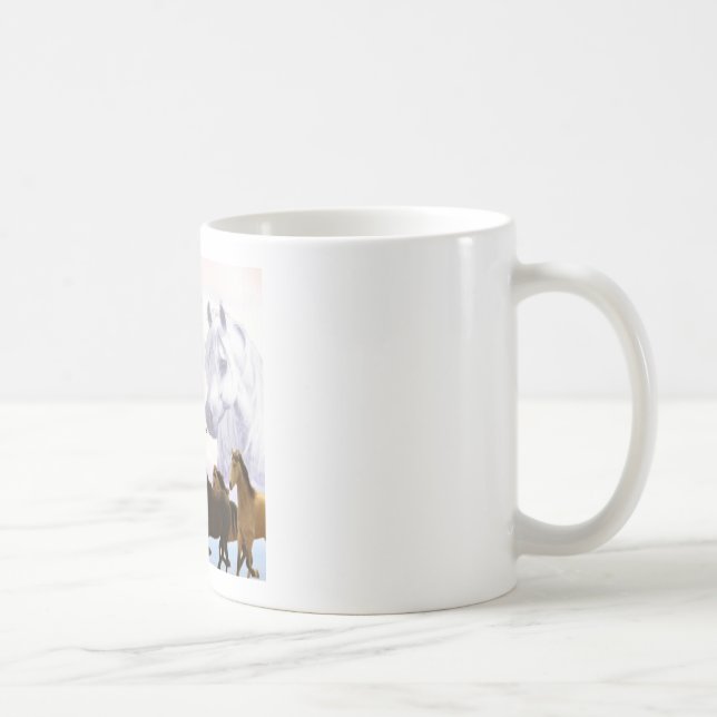 Horses Grandaughter poem Coffee Mug (Right)