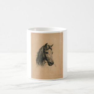 Horse's Head (by Heywood Hardy) Coffee Mug