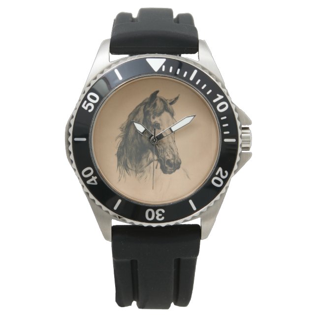 Horse's Head (by Heywood Hardy) Watch (Front)