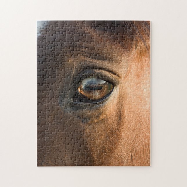 Horses Head Puzzle/Jigsaw Puzzle (Vertical)