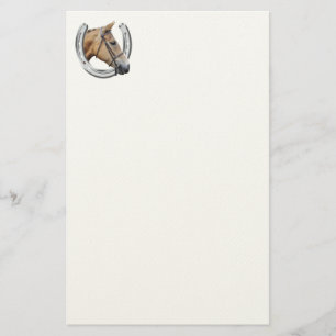 Horse's head stationery