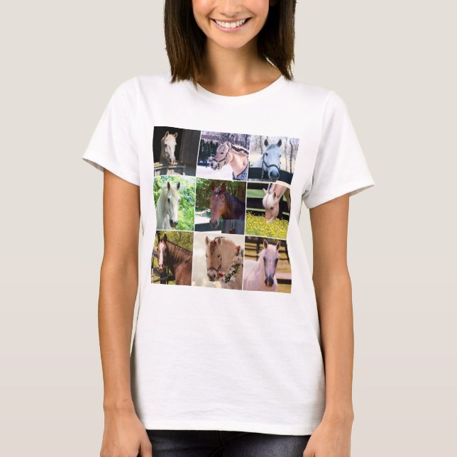 Horses Health & Happiness Herd T-Shirt (Front)