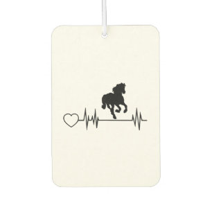 Horses Heartbeat Riding Car Air Freshener