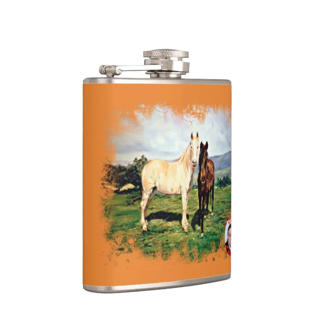 Horses Hip Flask (Right)