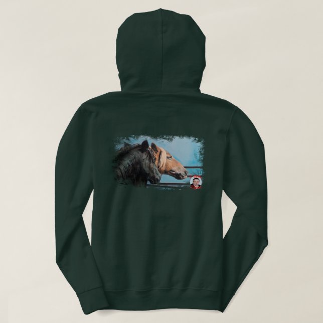 Horses Hoodie (Design Back)