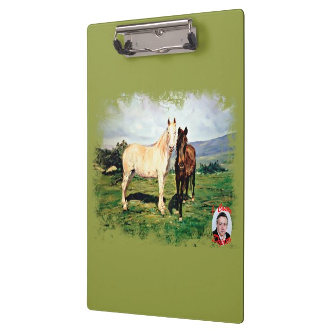 Horses/Horses/Horses Clipboard (Left)