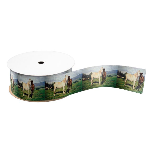Horses/Horses/Horses Grosgrain Ribbon (Spool)