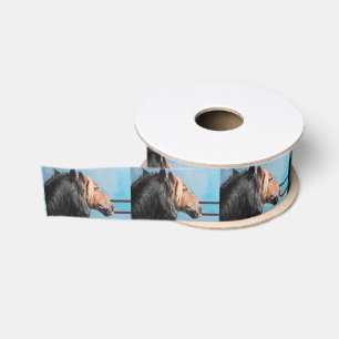 Horses/Horses/Horses Grosgrain Ribbon