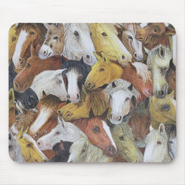Horses Horses Mouse Mat (Front)