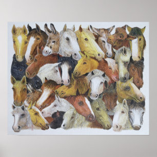 Horses Horses Poster