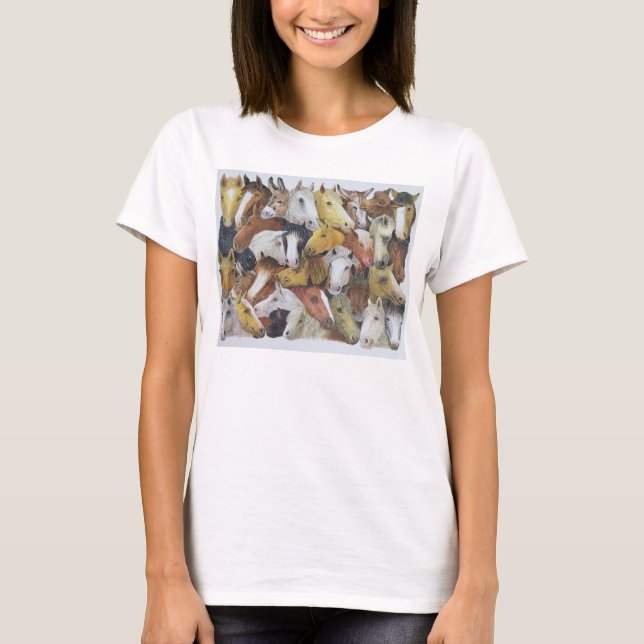 Horses Horses T-Shirt (Front)