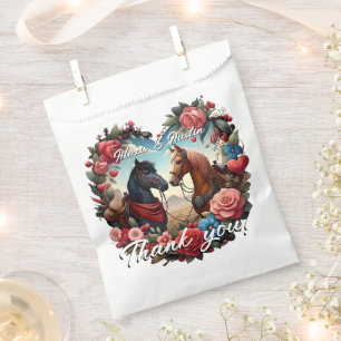 Horses in Heart Favour Bags