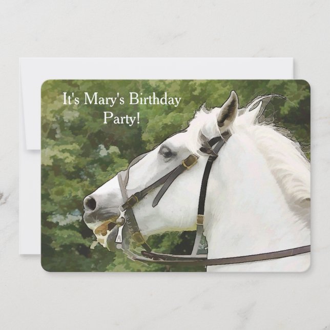 HORSES INVITATION (Front)