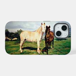 Horses iPhone 15 Case