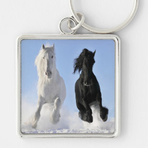 Horses Key Ring