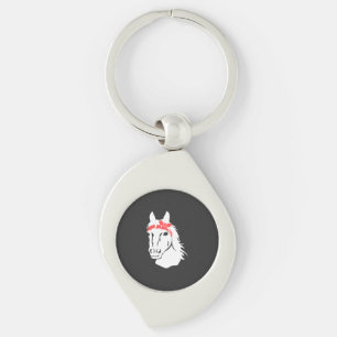 Horses Key Ring