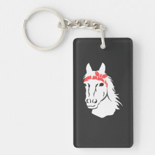 Horses Key Ring