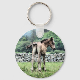 HORSES KEY RING