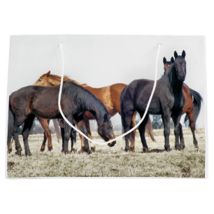 HORSES LARGE GIFT BAG