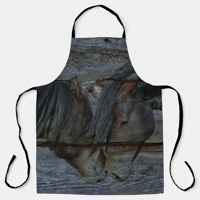 Horses Love Apron (Front)