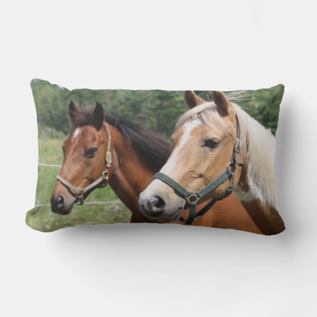 Horses Lumbar Cushion (Front)