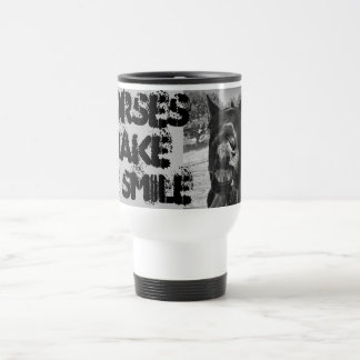 Horses Make Me Smile Mug
