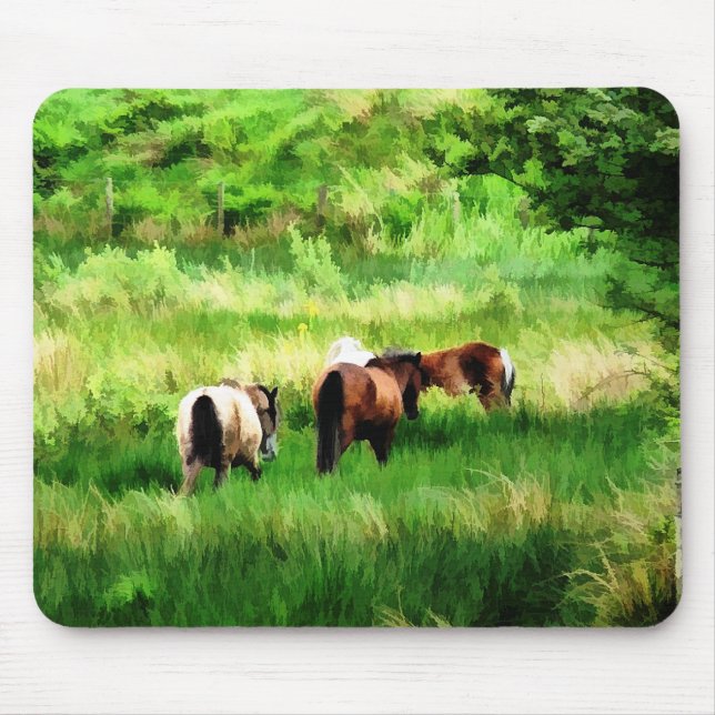 HORSES MOUSE MAT (Front)