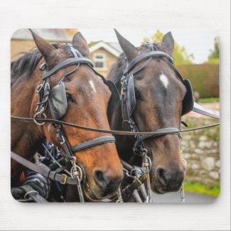 Horses Mouse Pad