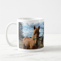 Horses mug - choose style & colour