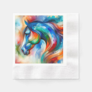 horses napkin