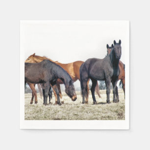 HORSES NAPKIN
