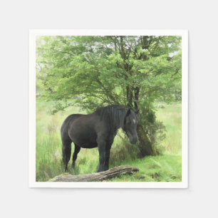 HORSES NAPKIN