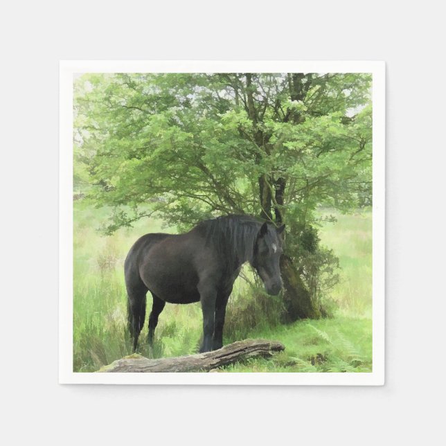 HORSES NAPKIN (Front)