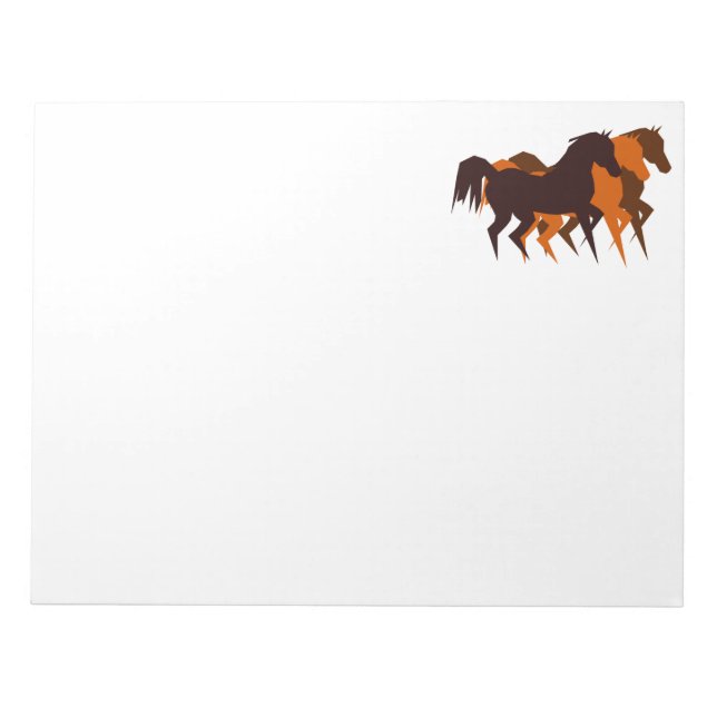 Horses Notepad (Front)