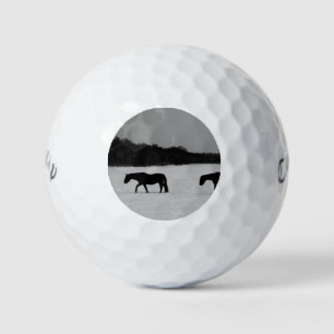 Horses On Snow cwb gba Golf Balls