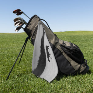 Horses On Snow gtcnm Golf Towel