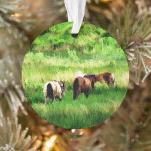 HORSES ORNAMENT