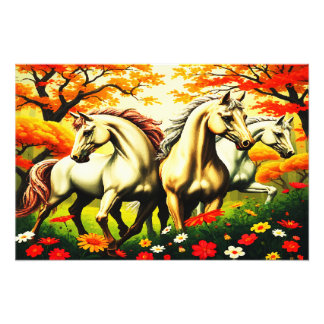 HORSES PARADISE PHOTO PRINT