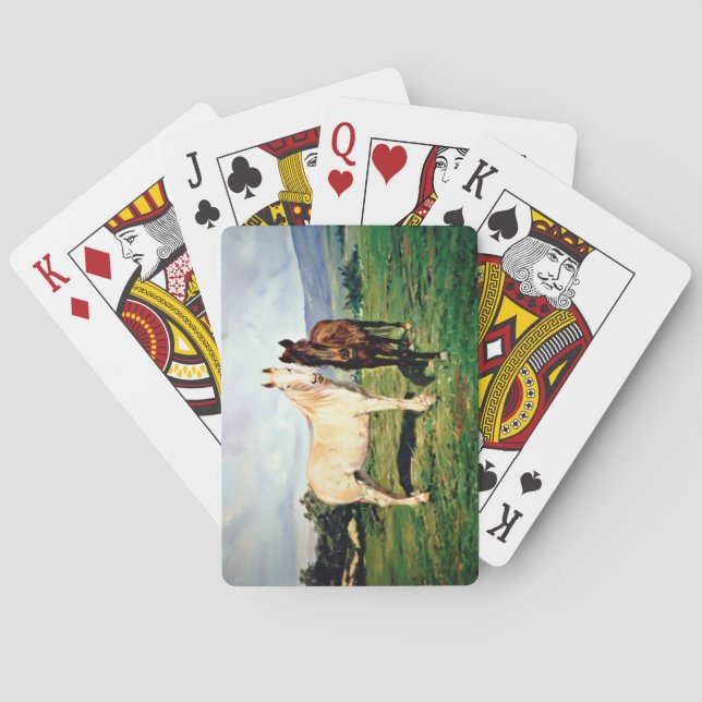 Horses Playing Cards (Back)