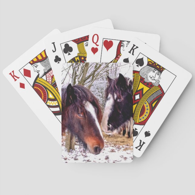 Horses Playing Cards (Back)