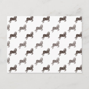 Horses Postcard