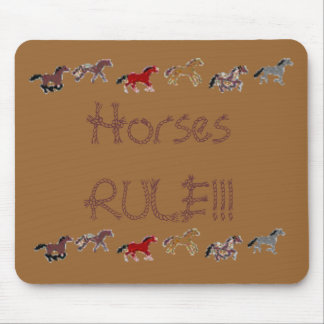 Horses RULE!!! Mouse Mat