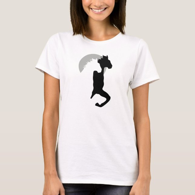 horses running together t-shirt (Front)