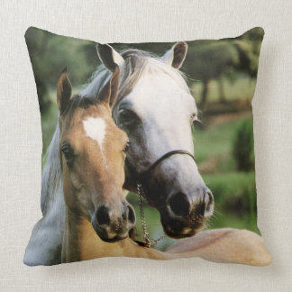 Horses Throw Pillow