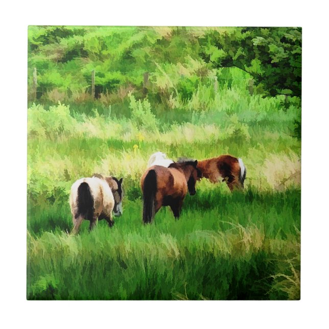 HORSES TILE (Front)