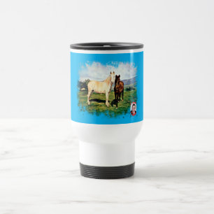 Horses Travel Mug